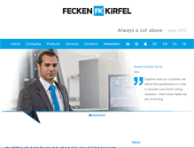 Tablet Screenshot of fecken-kirfel.de